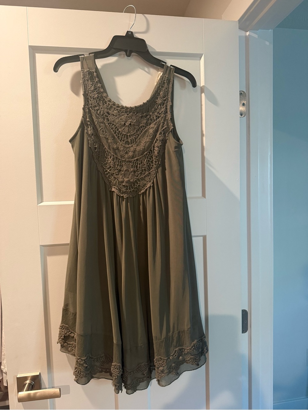 Altar’d State Olive Green colored dress Suze small